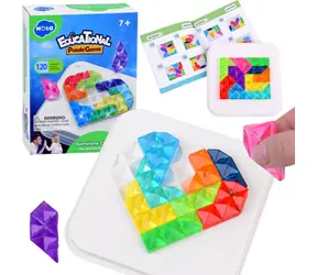 HOLA Hlavolamová hra Diamanty / Logická hra / 120 zadaní