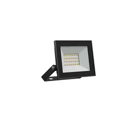 Spectrum LED reflektor 20W čierny / Vonkajší reflektor / neutrálna biela / IP65