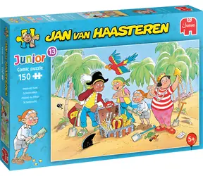 JUMBO Puzzle JvH Junior 13: Honba za pokladom / 150 dielikov / od 5 rokov