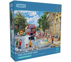 GIBSONS Puzzle Dáma so značkou / 1000 dielikov / 68 x 49 cm
