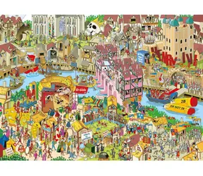 GIBSONS Puzzle Jokesaws: Shakespeare Shake- UP / 1000 dielikov / 68 x 49 cm