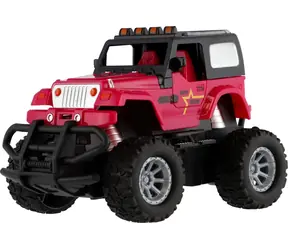 TEDDIES Terénne auto RC ružové / RC auto / 1:43 / 27 MHz / batérie nie sú súčasťou