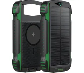4smarts TitanPack Rugged UltiMag 20000mAh čierno-zelená / Powerbanka / 20000 mAh