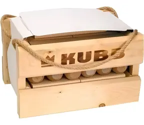 TACTIC Vikingská hra Kubb v drevenej krabici / od 7 rokov