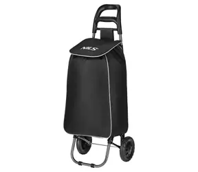 NILS NC17106 čierna / Nákupná taška na kolieskach / 40 l / tepelne izolovaná / nosnosť 25 kg