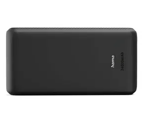 HAMA New Performance 24 antracitová / Powerbanka / 24000 mAh / 1x USB-C / 2x USB-A / 5V / 3A