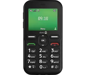 Doro Leva E10 čierna / Mobilný telefón