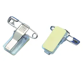 EuroSupplies Klips samolepiaci s krokodílom / Klips / 30x11 mm / 100 ks