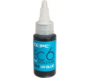 XSPC EC6 ReColour Dye UV modrá / Farbivo do chladiacej kvapaliny / Koncentrát / UV reaktívny / 30 ml