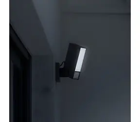 Netatmo NOF čierna / Vonkajšie nástenné svietidlo / LED / senzor pohybu / stmievateľné / 12 W