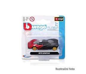 Bburago Model auta / Assort / 1:64 / kov a plast / od 3 rokov