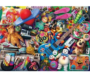 GIBSONS Puzzle Milujeme 80. roky / 1000 dielikov / 68 x 49 cm