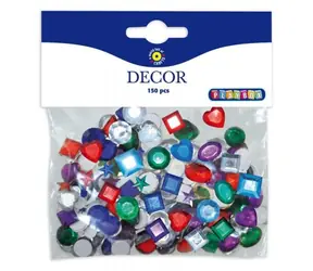 PLAYBOX Samolepiace kamienky / 150 ks / plast / nevhodné pre deti do 3 rokov