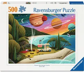 Ravensburger Puzzle Kempovanie pod hviezdnou oblohou / 500 dielikov