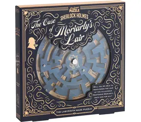 Professor PUZZLE Hlavolam Sherlock Holmes: Prípad Moriartyho brlohu / Bludisko s guličkovými ložiskami