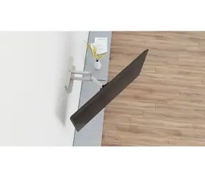HAMA nástenný TV držiak čierno-biely