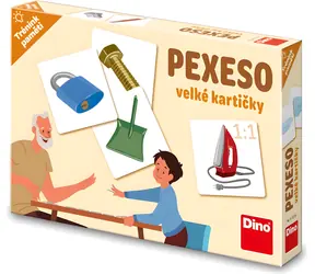 Dino Tréning pamäte Predmety / Kartová hra / 24 kariet
