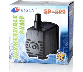 Čerpadlo SP 500 / Ponorné čerpadlo / akvárium a fontány / 5 W / 200 l/h / výtlak 0,6 m