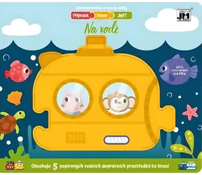 JIRI MODELS Vkladacia knižka Pripraviť, pozor, choď! - Na vode / Vkladacie puzzle / 5 dielikov