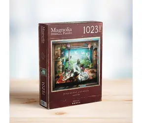 MAGNOLIA Puzzle Babičkin stôl / 1023 dielikov / 60 x 60 cm