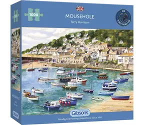 GIBSONS Puzzle Mousehole, Veľká Británia / 1000 dielikov / 68 x 49 cm