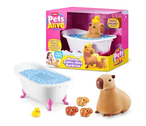 Zuru Pets Alive Herná figúrka Mommy Capybara & Baby Surprise / od 3 rokov