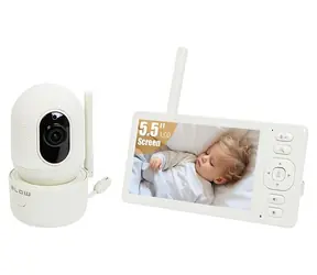 Blow Elektronická pestúnka 5.5" LCD WiFi biela / Detská pestúnka / nočný režim / obojsmerná komunikácia
