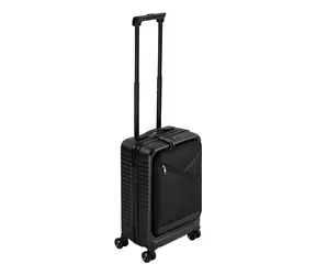 Riva Case 8181 Clark-ECO čierna / Cestovný kufor / 20" / škrupinový / 28 l / TSA zámok