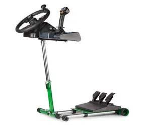 Wheel Stand Pro FARM TRUCK LITE V3 zelený / Stojan na volant a pedále / bez RGS modulu / nastaviteľná šírka 400-565 mm