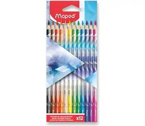Maped Pastelky ARCTIC 12 ks / trojhranné / tuha 2,9 mm