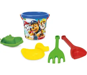 Wader Sada na piesok Tlapková patrola modrá / Sada na piesok / 5 dielov / Plast
