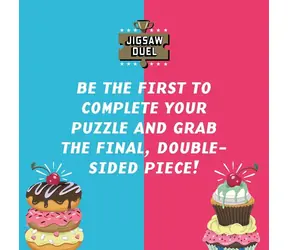 Ridley's Games Puzzle Duel Sladké zúčtovanie: Donut vs Cupcake / 2x70 dielikov