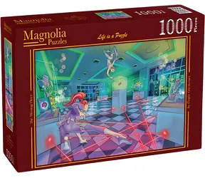 MAGNOLIA Puzzle Chýbajúci dielik / 1000 dielikov / 68 x 48 cm