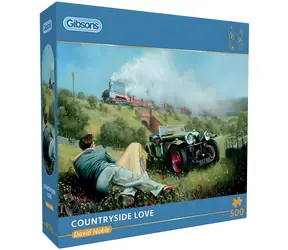 GIBSONS Puzzle Láska na vidieku / 500 dielikov / 49x34 cm
