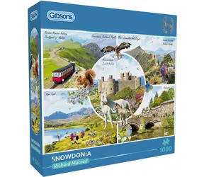 GIBSONS Puzzle Snowdonia / 1000 dielikov