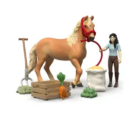 Schleich Herný set Horse Club Emily - starostlivosť o kone / 42797 / od 5 rokov / Plast