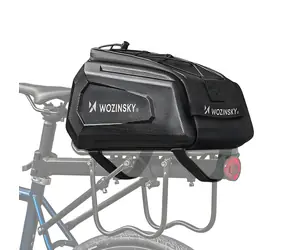 Wozinsky WSR-01B čierna / Taška na nosič kolesa / 9 l
