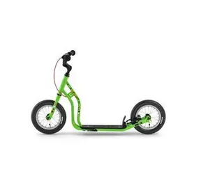 Yedoo Detská kolobežka Emoji MAU zelená / 12"/12" kolesá