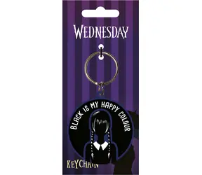 ALLTOYS Prívesok na kľúče Wednesday / Guma / Kovové očko na zavesenie