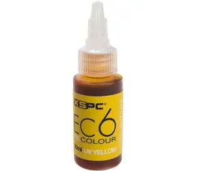 XSPC EC6 ReColour Dye UV žltá / Farbivo do chladiacej kvapaliny / Koncentrát / UV reaktívny / 30 ml