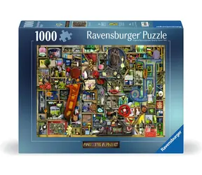 Ravensburger Puzzle Úžasná abeceda - písmeno I a J / 1000 dielikov