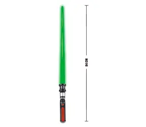 PLEJO Svetelný meč zelený / od 5 rokov / svetelné a zvukové efekty / 84 cm