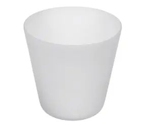 Activejet Alma biela / Tienidlo na svietidlo / sklo / O 12 cm / výška 120 mm