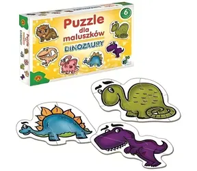 ALEXANDER Baby puzzle Dinosaury 6v1 / Puzzle / 6x 2-7 dielikov