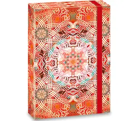 Ars Una Box na zošity Mandala Love / A4 / Lamino kartón 7 mm / Gumička