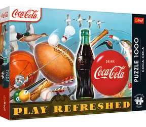 Trefl Puzzle Premium PLUS Coca-Cola: Hraj osviežený