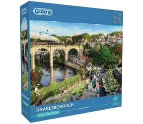 GIBSONS Puzzle Knaresborough / 1000 dielikov / 68 x 49 cm