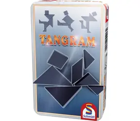 Schmidt Tangram v plechovej krabičke / Hlavolam / 7 dielikov / 800 predlôh