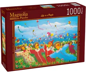 MAGNOLIA Puzzle Karneval strašiakov / 1000 dielikov / 68 x 48 cm