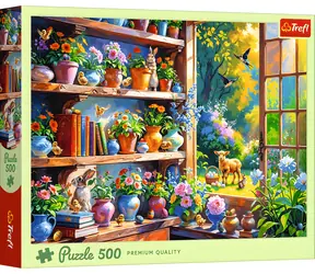 Trefl Puzzle Jarné ráno v oranžérii